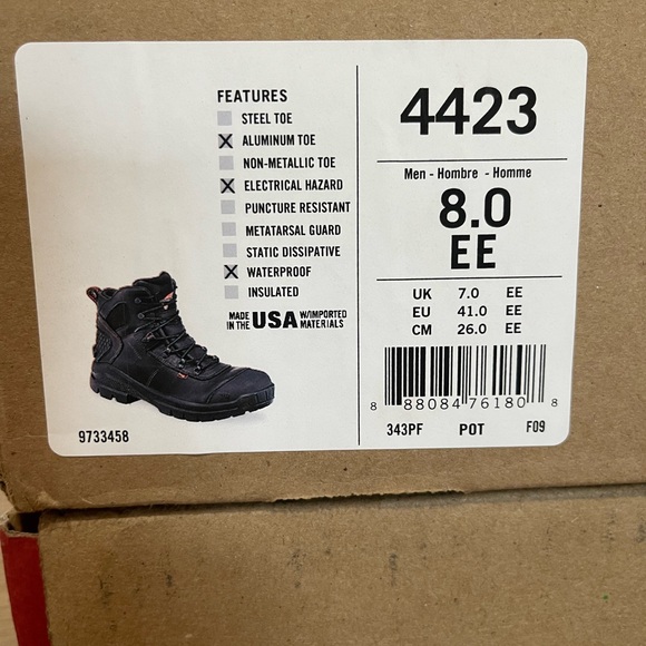 New in box - Men’s Red Wing boots size 8EE or woman’s size 10 - Picture 7 of 7